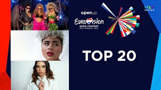 Eurovision 2021 - Top 20 (So far - 05/03/2021)