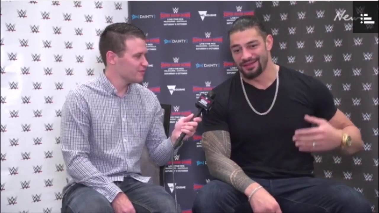 Roman Reigns Interview for WWE Australia