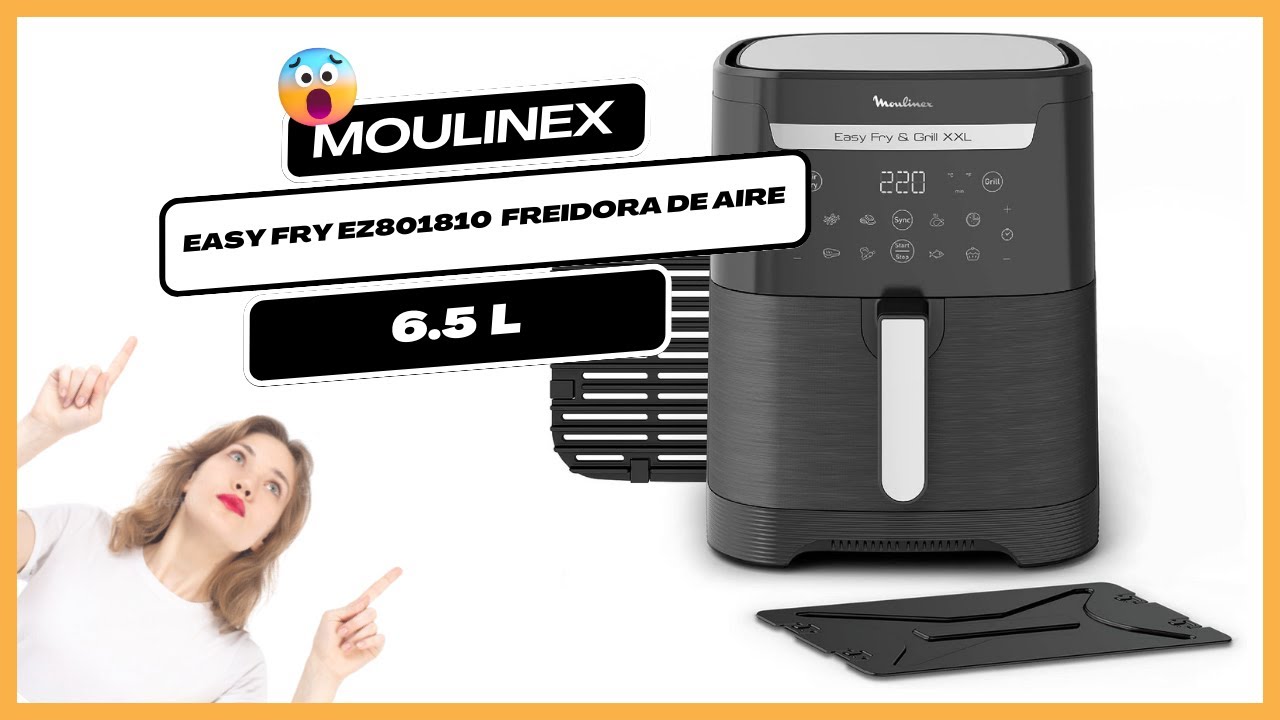 Moulinex Easy Fry and Grill XXL, EZ8018, Black