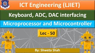 Lec-50_LCD interfacing | Microprocessor and Microcontroller | ICT Engineering