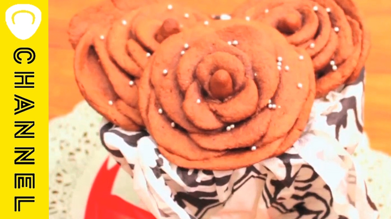 ローズクッキー Rose Shaped Cookie Youtube ローズクッキー Rose Shaped Cookie Youtube