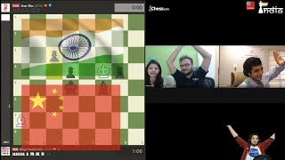 How India beat China and qualified to the Quarter Finals of FIDE Online Olympiad 2020 | Highlights