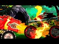 Dino The Menace + More Haunted House Monster Truck Videos for Kids