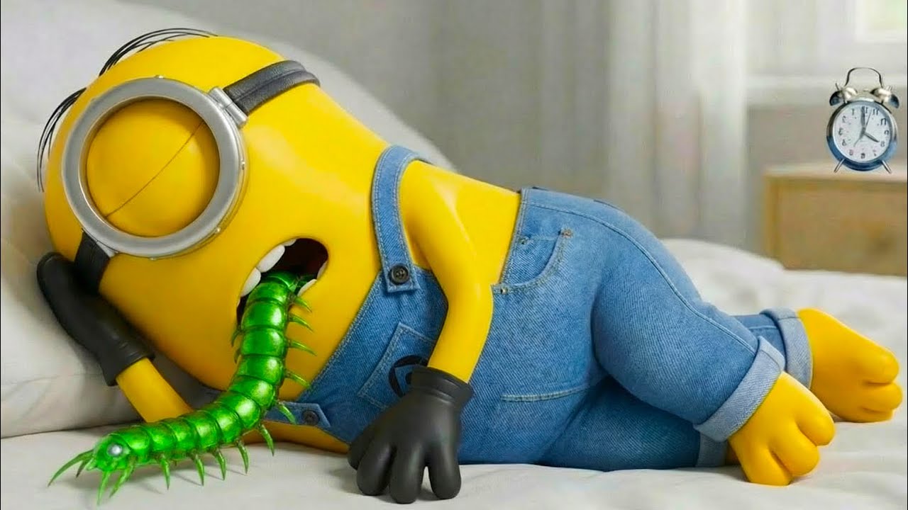 Minion ate Magical Bug while sleeping! | Minions: The Rise of the Grinch | Funny Minions Animation