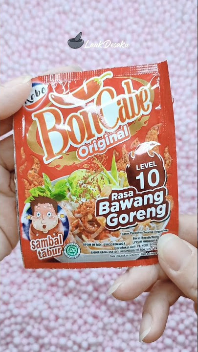 mencari dan menemukan jajanan boncabe level10 rasa bawang goreng didalam kardus #sambal  #hunting