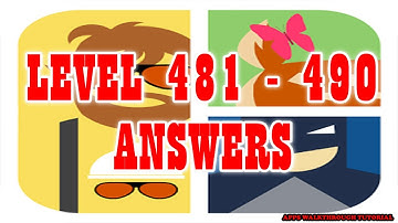 Icomania Level 481 - 490 - All Answers - Walkthrough ( By LOTUM media GmbH )