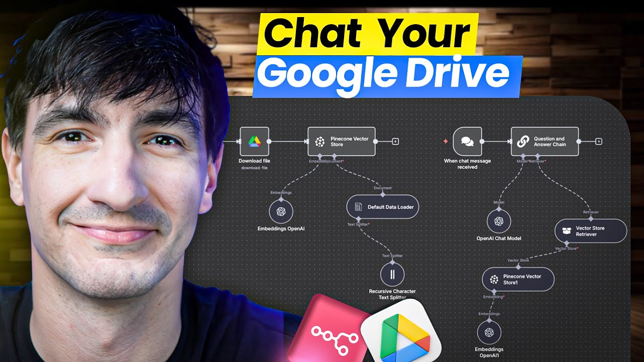 I Built a FREE RAG Chatbot from Google Drive Docs – Step-by-Step Tutorial