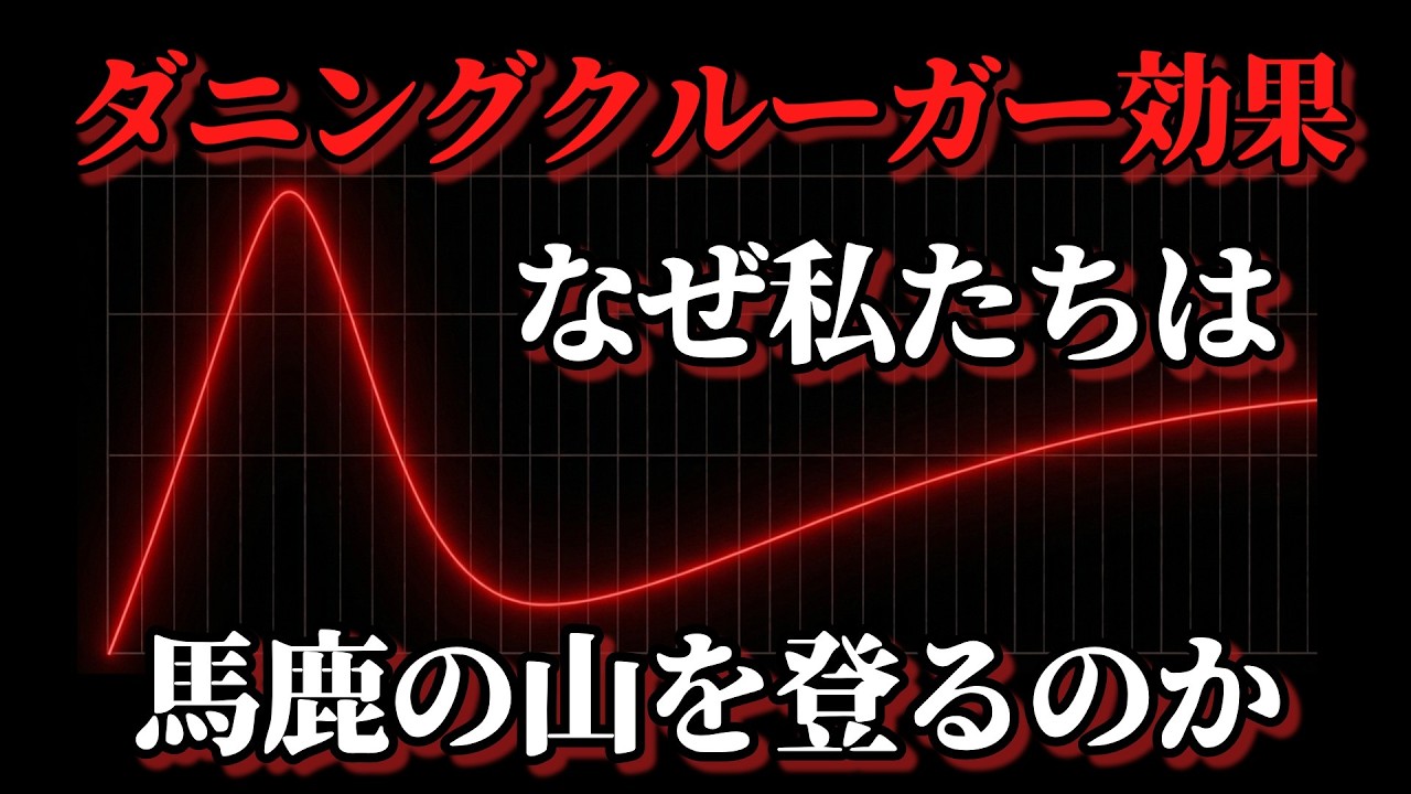 『馬鹿の山』は本当に正しいのか【ダニング＝クルーガー効果を解体する】