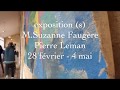 Exposition s msuzanne faugre  pierre leman