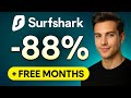 Surfshark Coupon Code 2025 ✅ Black Friday Deal – 88% OFF + Bonus FREE Months!