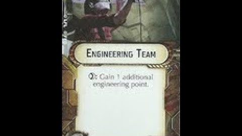 How-to use Support Team "Engineering Team" - Star Wars Armada Explained (SWAE)