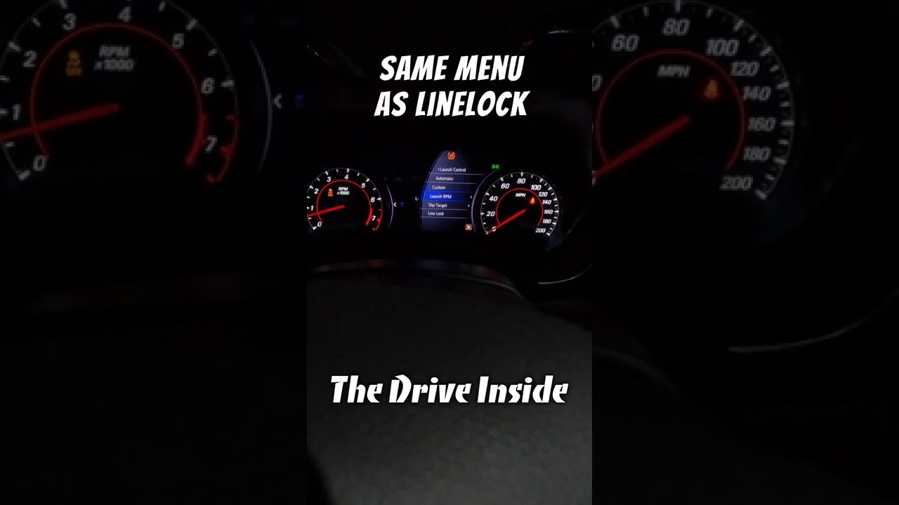 ZL1 factory 2step/Launch control...in under a minute 