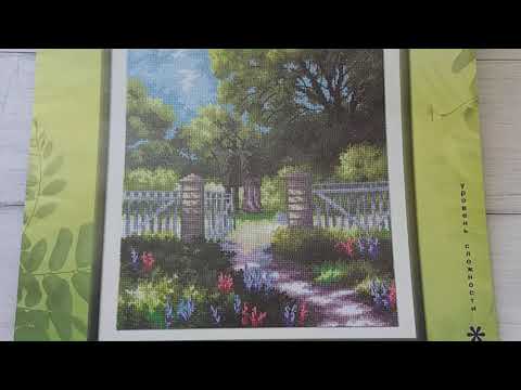 ✅#ОБЗОР НАБОРА ДЛЯ ВЫШИВАНИЯ ПАННА "У КАЛИТКИ" #набор для вышивки от панны, #видео