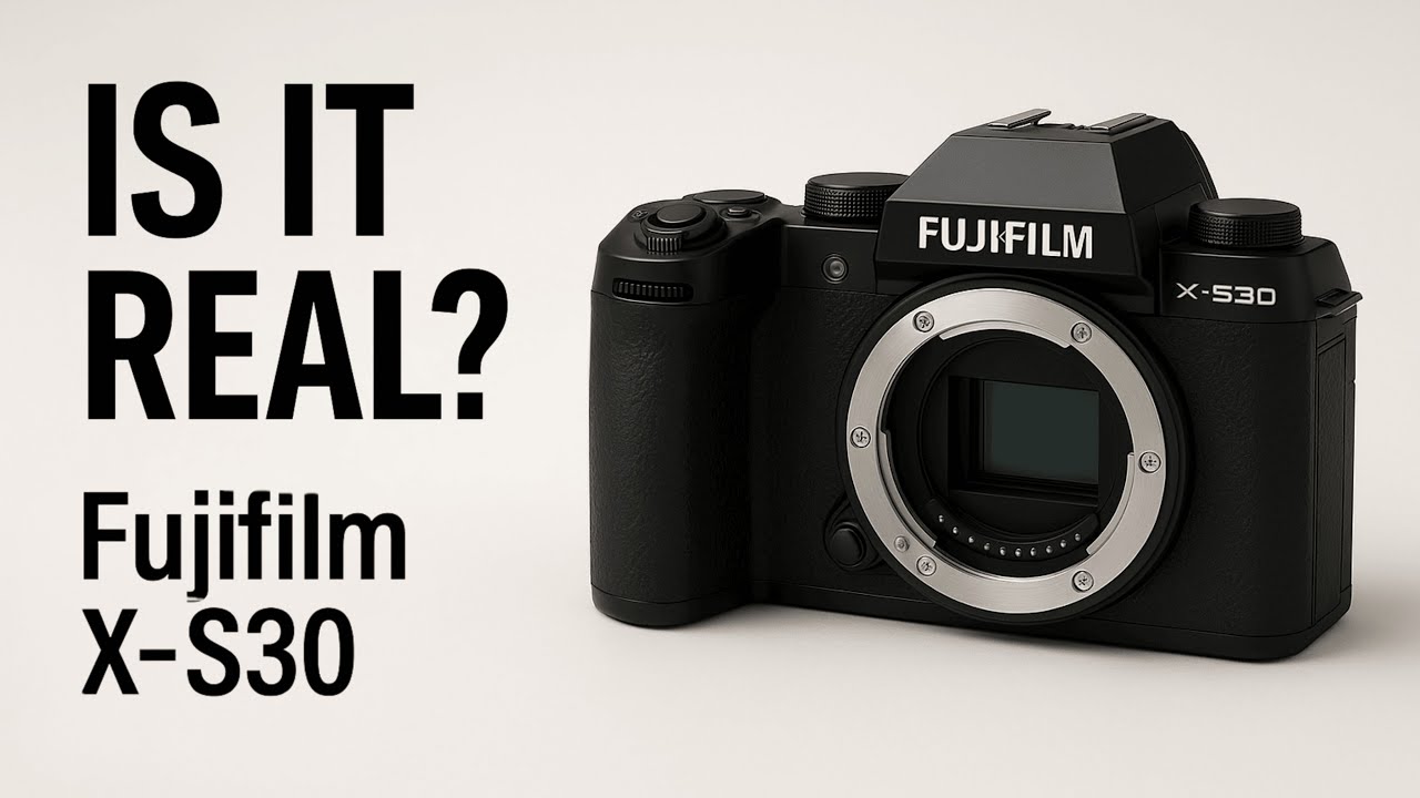 Fujifilm X-S30: The Camera You'll Wish You Had Yesterday! - YouTube