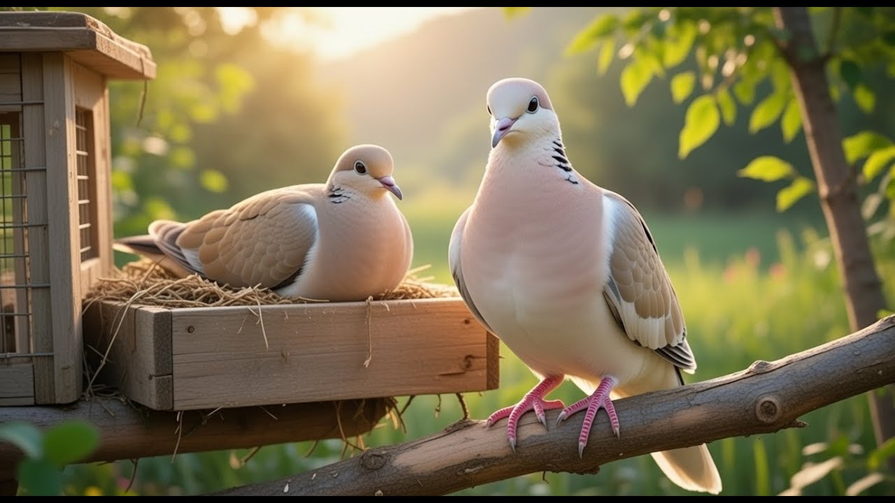 LIVE Dove Nest Cam 🕊️ Watch Doves 24/7 | Bird Camera Istanbul