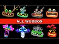 All wubbox mix 0182 compilation  msm  my singing monsters  fan made wubbox