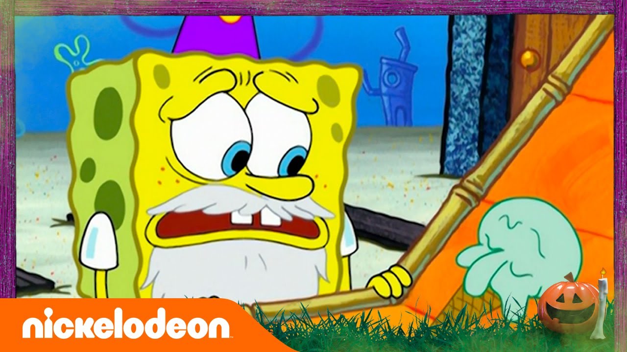 ⁣SpongeBob | HALLOWEENOWY ODCINEK | Skalmar zmienia się w lody! | Nickelodeon Polska