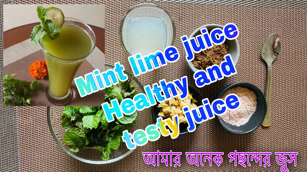 Mint lime juice | good for weight loss |