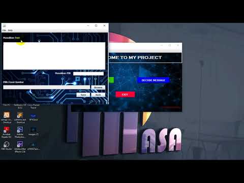Membuat Aplikasi Pesan Rahasia Steganography Versi 2 Java GUI Netbeans (Teks to Gambar)