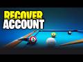 How To Recover Your 8 Ball Pool Account (2026 Method)
