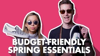 5 Men's Budget-Friendly Spring Essentials 2019