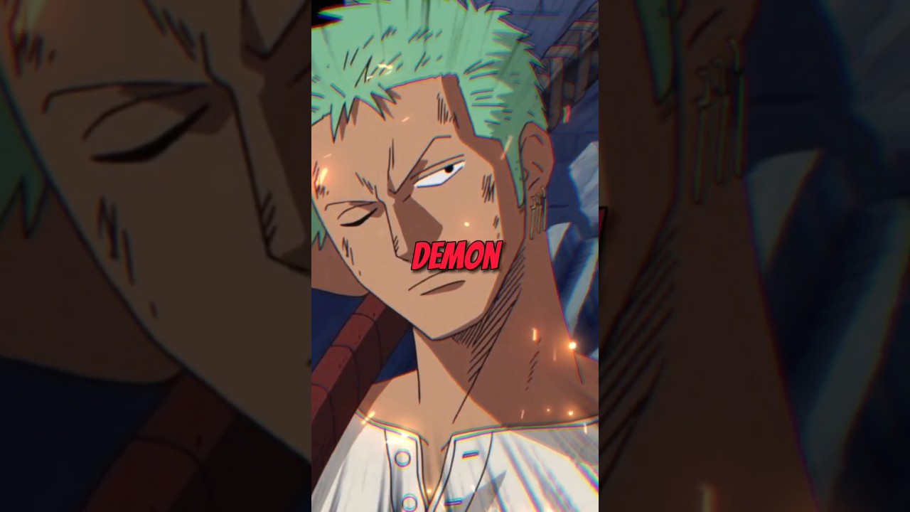 Zoro's Demon Form Revealed | One Piece In Hindi #shorts #onepiece