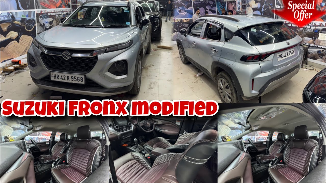 2025 SUZUKI FRONX MODIFICATION ✅SIGMA TO ALPHA|| BASE TOP WITH GENUINE SUZUKI ITEMS