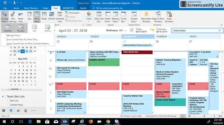 How to Remove Holidays from Outlook Professional Plus 2016
