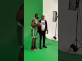 “Take a picture with your grandson!” 💚📸 #NBAMediaDay | #Shorts