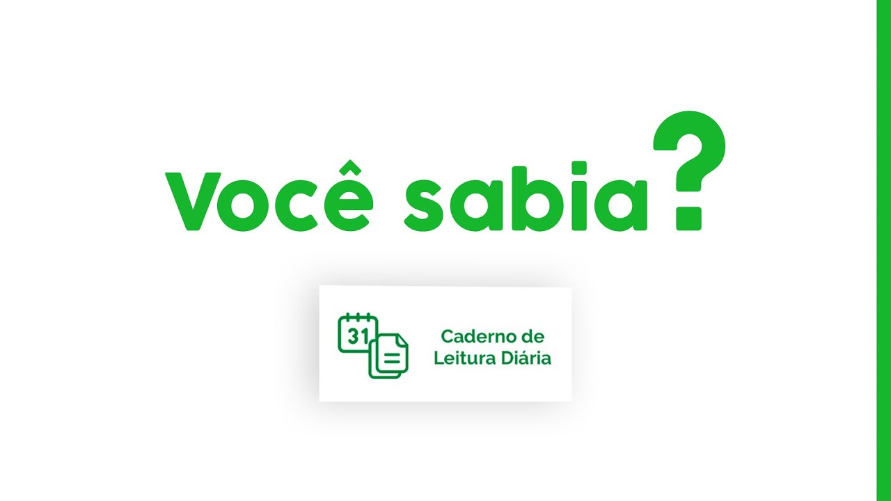 Caderno de Leitura Diária Aplicativo IMMB