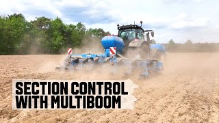 Section Control with Multiboom *In Action* | Valtra