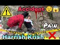 Harrish krish accident  broken leg  harrish krish youtube