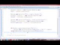 Video3; Java SE Console App