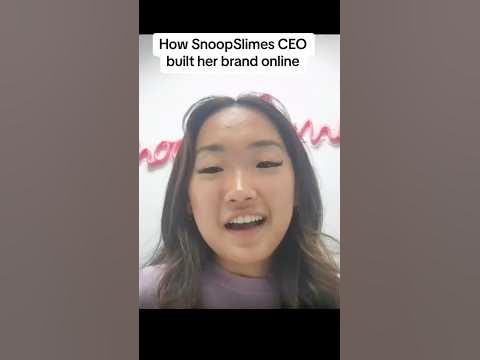 SnoopSlimes CEO on building a business through content - YouTube