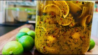 تخليل الليمون السريع للاكل بعد أسبوع  instant lemon  pickle recipe  तत्काल नींबू अचार