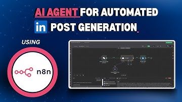 AI-agent voor geautomatiseerde LinkedIn-berichtgeneratie met n8n