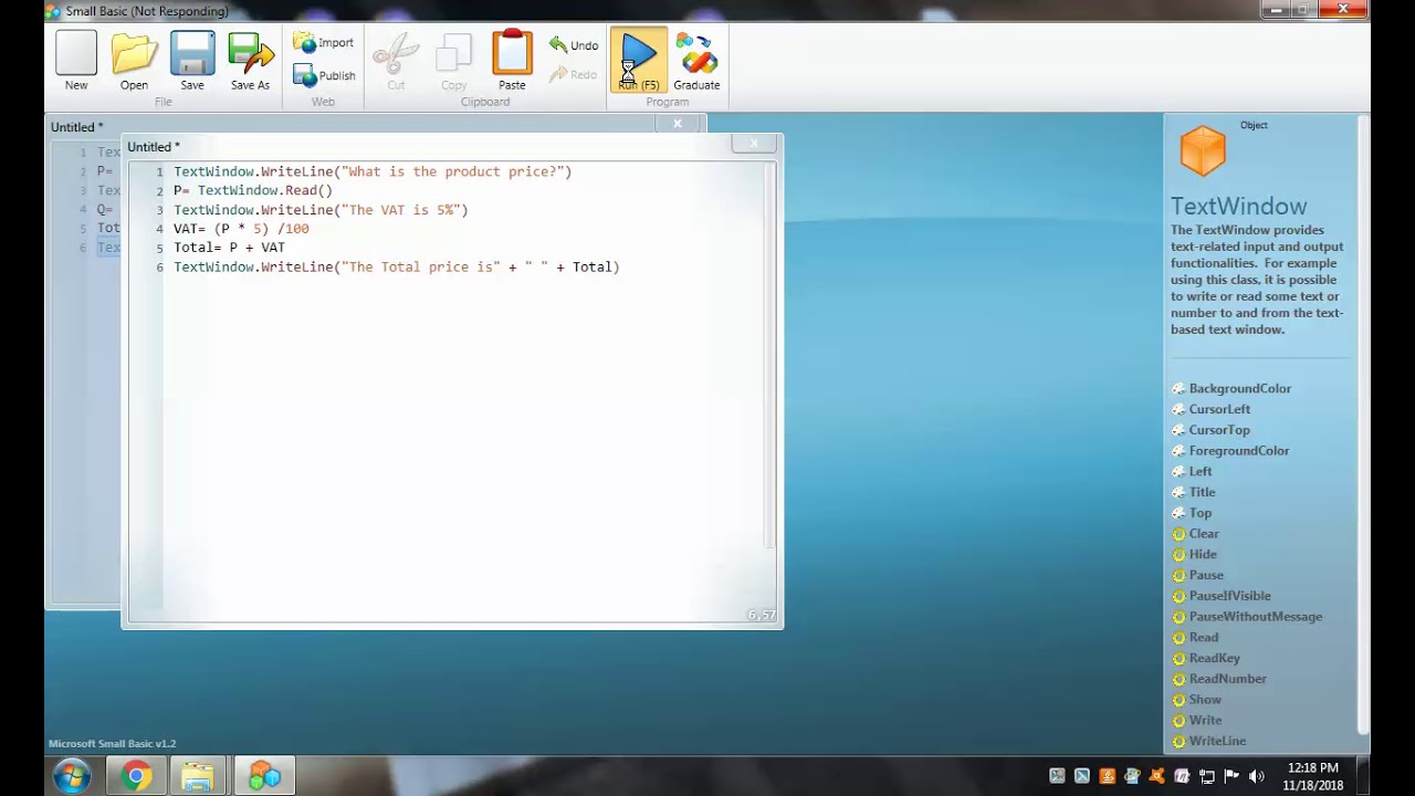 Microsoft Small Basic Grade 7 - How to revise the entire content! - YouTube