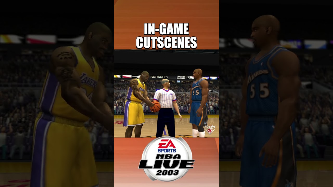 NBA Live 2003 in-game cutscenes.