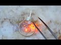 Panna stone silver ring making ! How to make a panna stone ring 