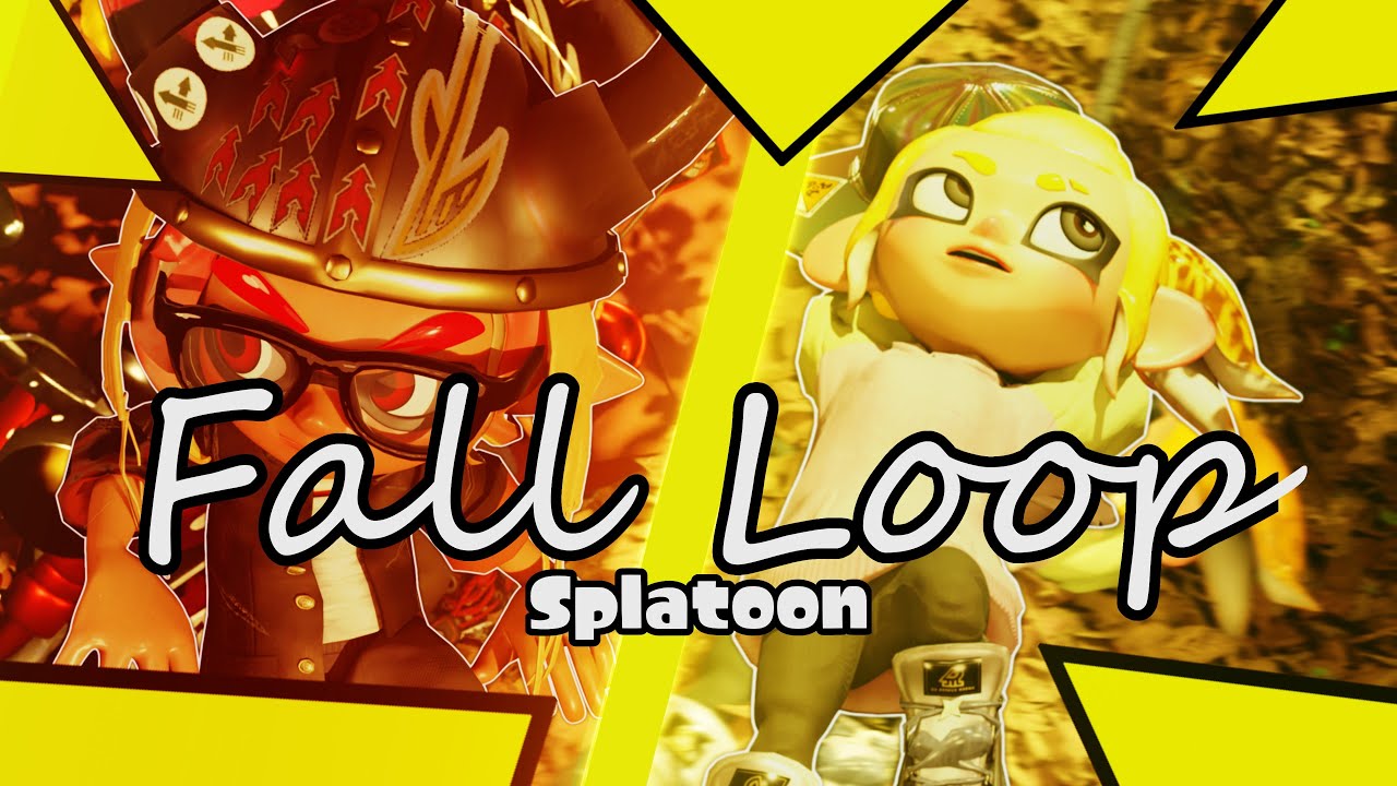 Chilling in fall (loop) (Splatoon Animation)