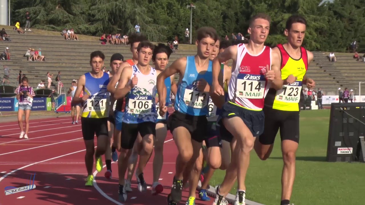 1500m – Finale – CAM – Championnats de France Jeunes CA JU – 21/07/2018 – Bondoufle