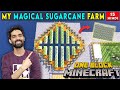I MADE A MAGICAL SUGARCANE FARM IN ONE BLOCK - MINECRAFT SURVIVAL GAMEPLAY IN HINDI #15