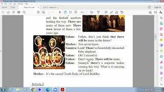 Grade 7 English Language : Pleasure- Unit 3 (Activity 1 & 2)