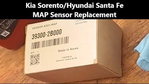 Kia/Hyundai 2.4L MAP Sensor Replacement