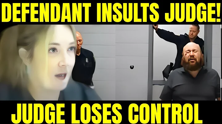 Judge EXPLODES As Defendant Calls Her Learning Disabled in Court