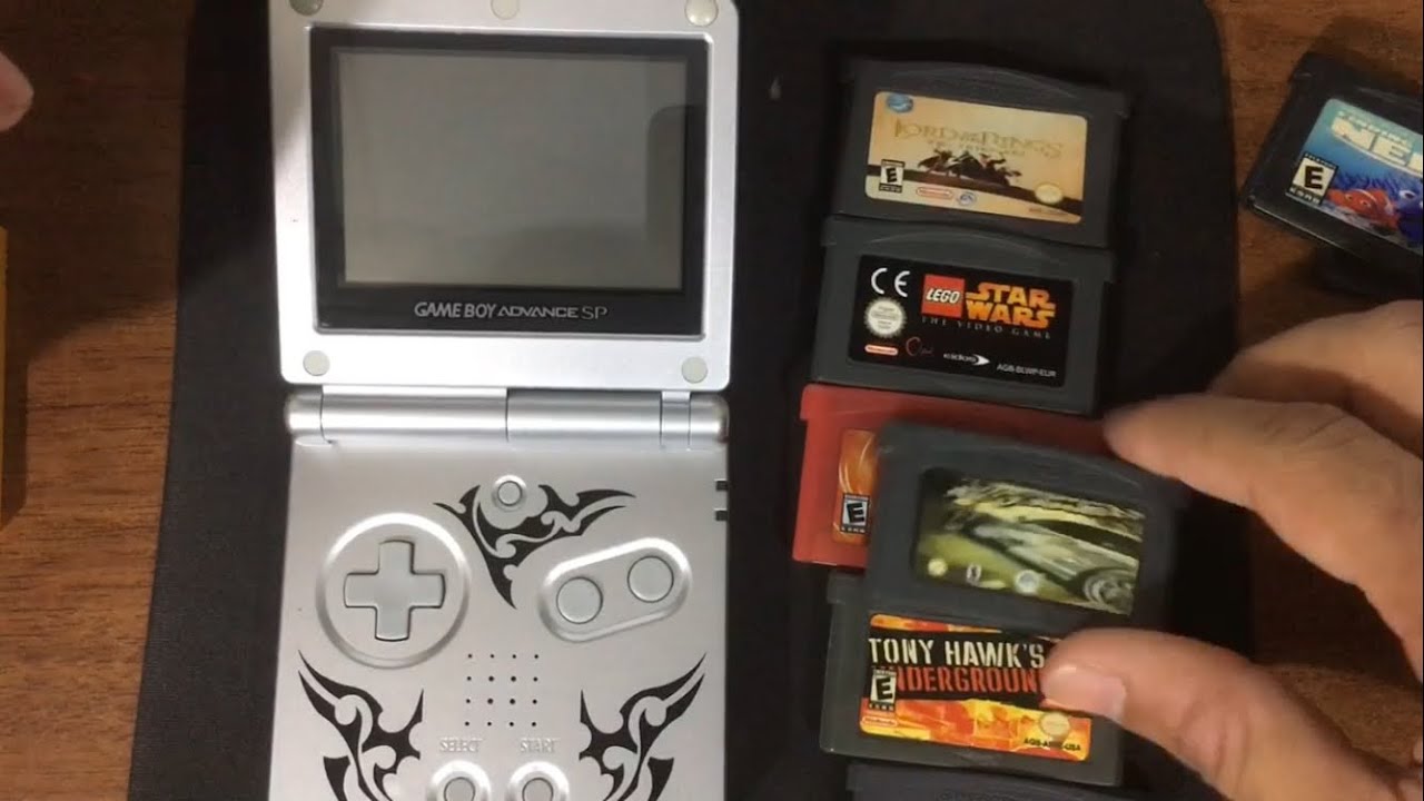 Gameboy Advance SP incelemesi