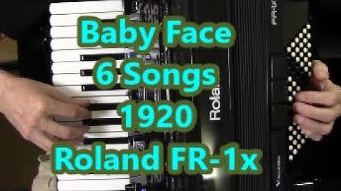 Roland FR 1x Accordion, 6 Sing A Long Songs, Dale Mathis Accordion