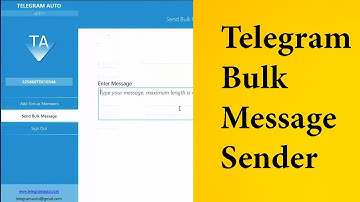 Telegram Bulk Message Sender