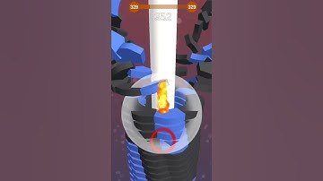 Stack Ball 3D Game | Level 328 | Play Stack Ball Game In Fast Speed | Stack Ball Game YouTube Short