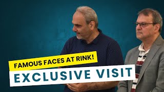 VIP Tour of Iranmall Ice Rink ❄️ | Figure Skating & Curling with Famous Guests